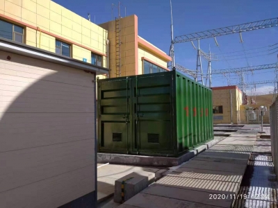 青海共和縣(xian)風電發電廠